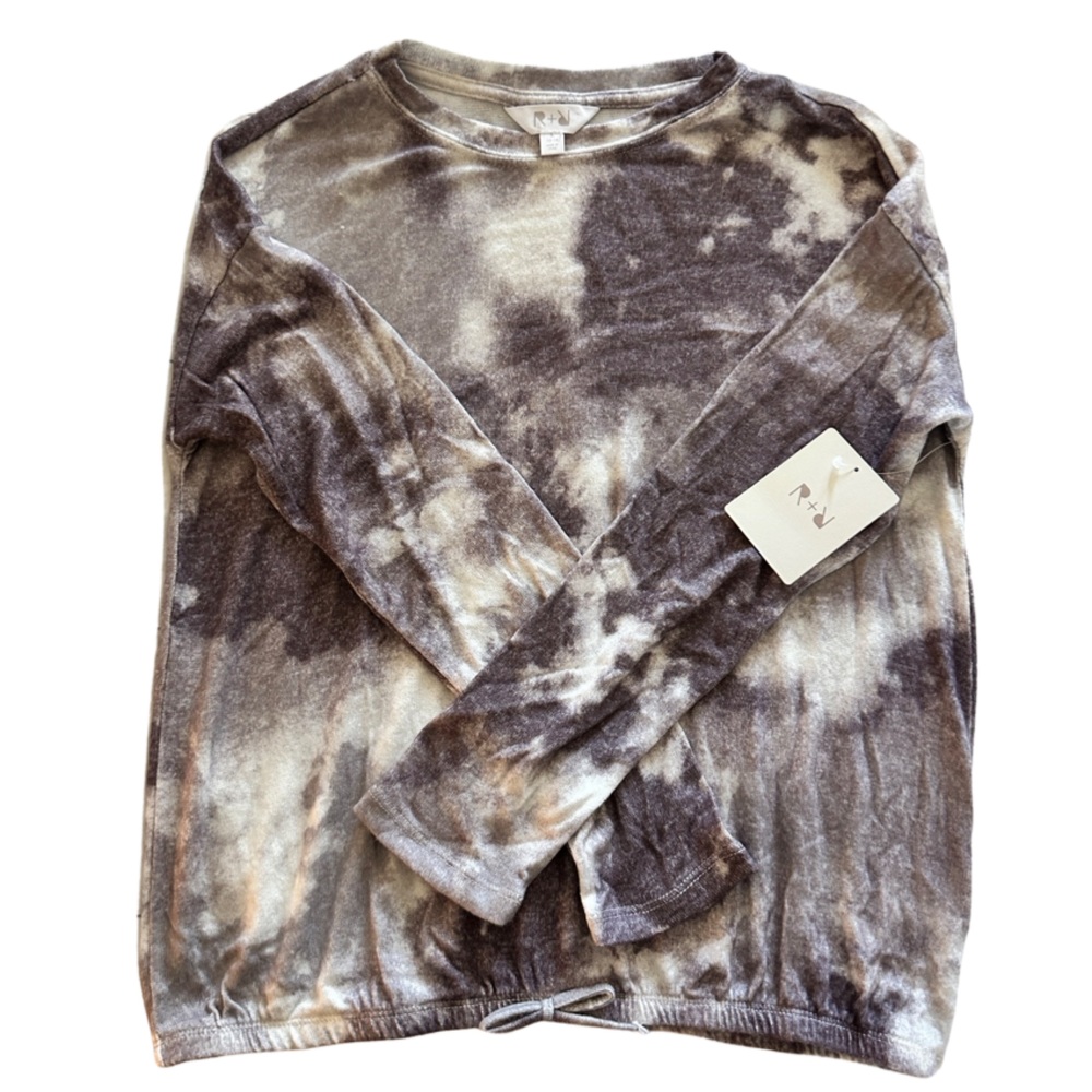 R & R Women’s Sweater (NWT - Large - Purple & White) 💜